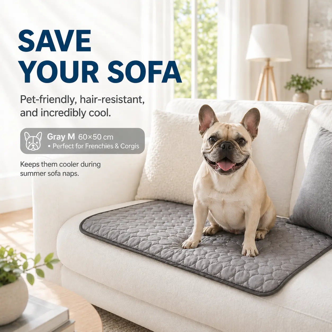 Breathable Ice Silk Pet Cooling Mat | Summer Cold Bed for Dogs & Cats