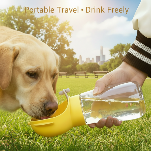 Elite Pet Travel System: Leak-Proof Hydration & Essentials Flask